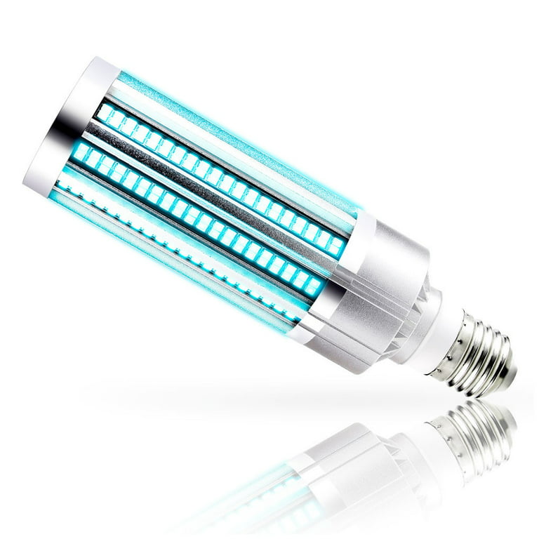UVC Germicidal 36 Watt E27 Screw Socket Light Bulb Disinfection Cleans Air Ozone & Free Kill Mold Flu UVC Ozone Free Replace Bulb Bacterial Mites Germ UV Light.